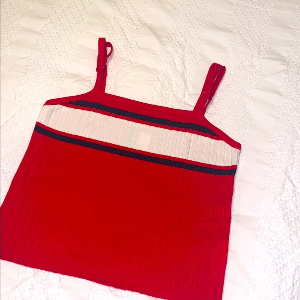 H&M Red Spaghetti Strap Top